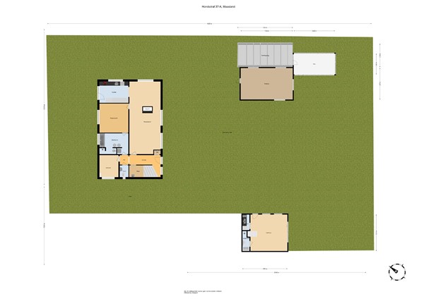 Floorplan - Hondsdraf 37A, 3155 WD Maasland